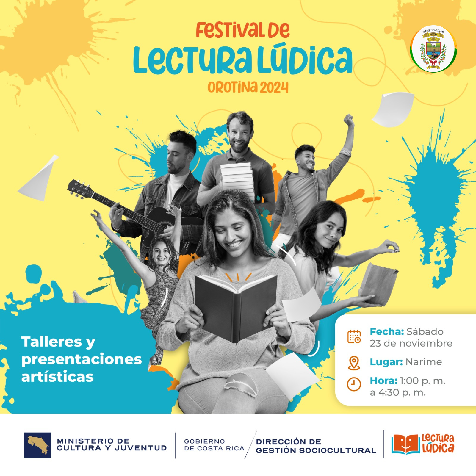 Festival de Lectura Lúdica Orotina 2024!